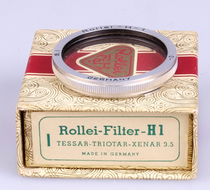 Rollei Filter H1 For Use With Tessar Triotar Xenar Lens Bayonet 1