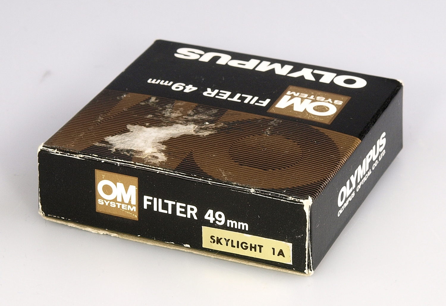 Olympus 49mm filter Skylight 1A in makers box and manual. Wide Angle