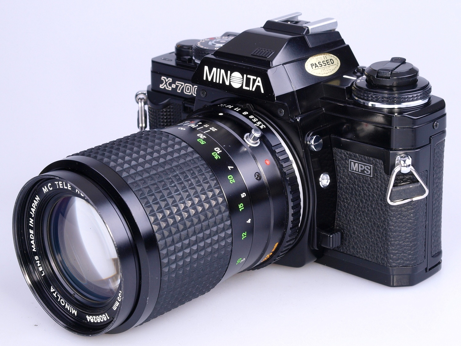 Minolta MC Tele Rokkor-QD 135mm F3.5 lens second version for use with ...