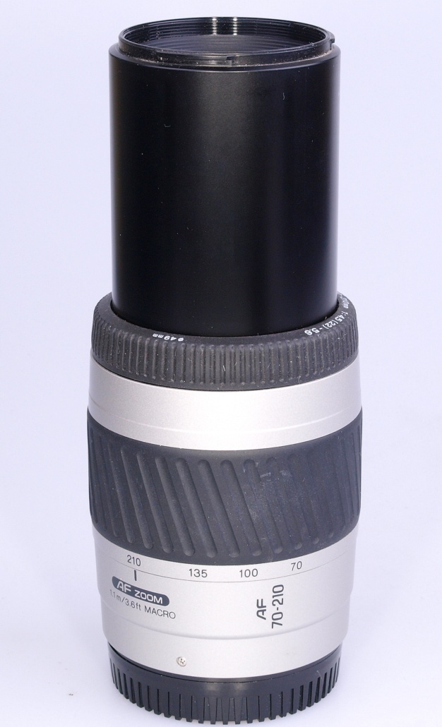 Minolta AF Zoom 70-210mm F4.5—5.6. with macro ability. - Wide Angle