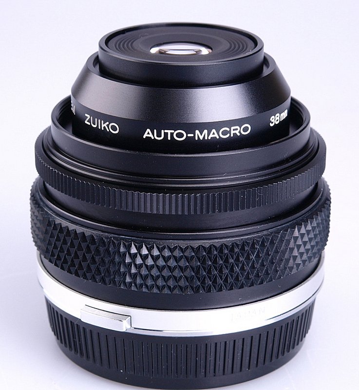 Olympus OM-System Zuiko Auto-Macro 38mm F2.8 lens. (new style) - Wide Angle