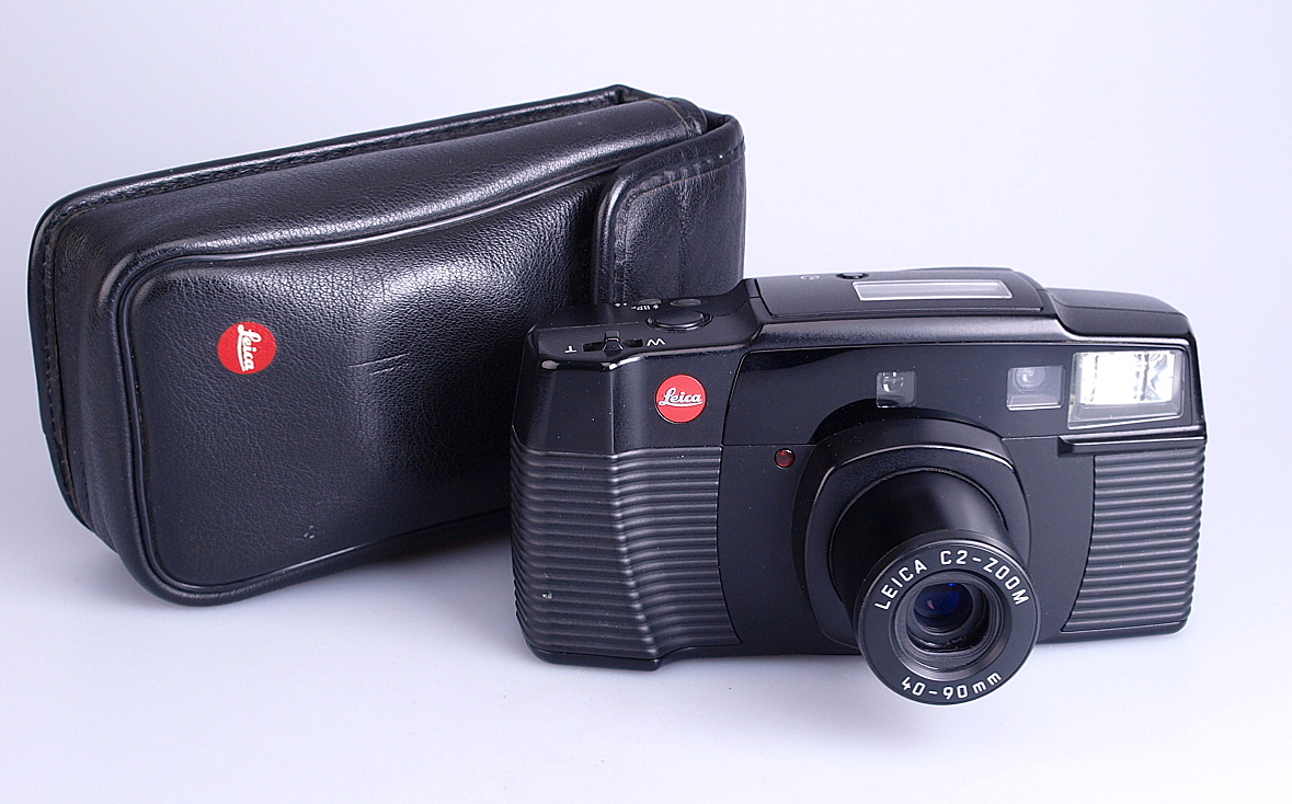 Leica C2-Zoom compact camera with case and strap - Wide Angle